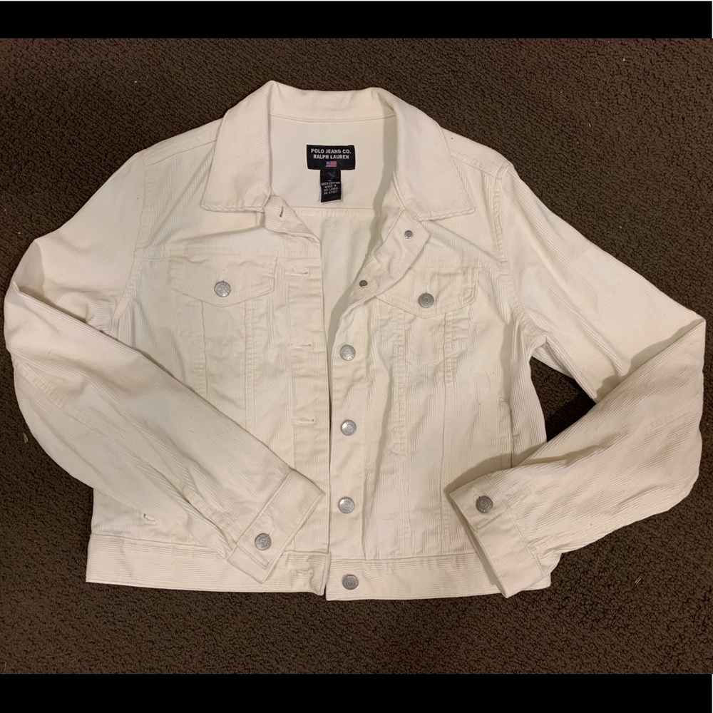 Ralph Lauren Cord cropped Jacket